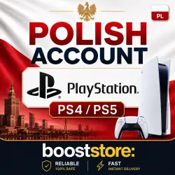 New Polish PlayStation Account PS4/PS5