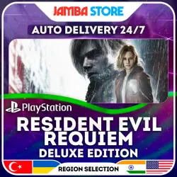 Resident Evil Requiem Deluxe Edition · PS5 · TR/UA/IN/US · AUTO 24/7