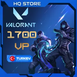 Valorant | Gift card | Valorant Points | 1700 VP | Turkey
