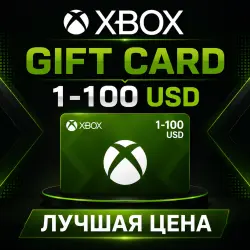 XBOX LIVE GIFT CARD USA / 1-100 USD / КОД ПОПОЛНЕНИЯ США