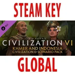 Sid Meier's: Civilization VI Khmer and Indonesia Civilization & Scenario Pack