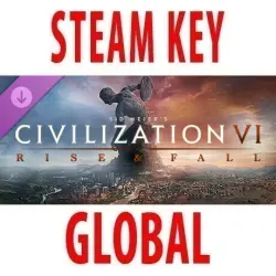 Sid Meier's Civilization 6 Rise and Fall (DLC) STEAM KEY GLOBAL
