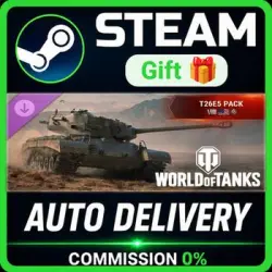 World of Tanks — T26E5 Pack (VIII American Heavy Tank) Steam PC Gift AUTO DELIVERY