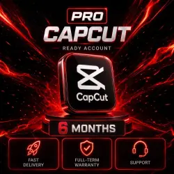 CapCut Pro 6 Months | Personall acc | Instant | Warranty