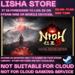 ОБЩИЙ АККАУНТ ТОЛЬКО ОФФЛАЙН Nioh 3 Digital Deluxe Edition + Po Bonus