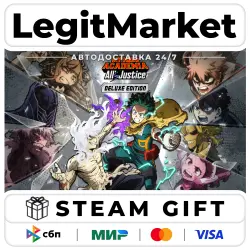 MY HERO ACADEMIA: All’s Justice DELUXE / Steam АВТО / РУ + МИР