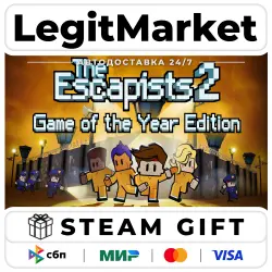 The Escapists 2 Game of the Year Edition / Steam АВТО / РУ + МИР