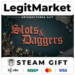 Slots & Daggers / Steam АВТО / РУ + МИР