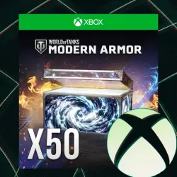 World of Tanks Modern Armor - 50 Steel Asylum War Chests XBOX ACTIVATION