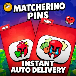 AUTO DELIVERY | Brawl Stars Matcherino Pin | Spike in Helmet/Mandy in Helmet/Vending Machine Buffy