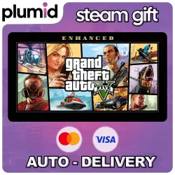 Grand Theft Auto V Enhanced + Legacy (GTA 5) Steam Gift / Russia + World / AUTO