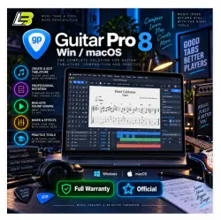 Guitar Pro 8 Win/MacOS license key