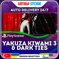Yakuza Kiwami 3 & Dark Ties · PS5 · TR/UA/IN/PL/US · AUTO 24/7
