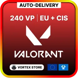 VALORANT POINTS - 240 VP | AUTO-DELIVERY CODE