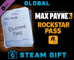 Max Payne 3 Rockstar Pass STEAM GIFT GLOBAL REG FREE
