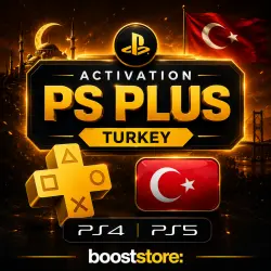 Activating PS Plus Turkey PS4/PS5