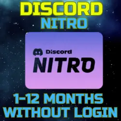 Discord Nitro Basic subscription for 1-12 months without login