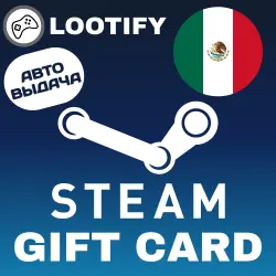 АВТО Steam Подарочная Карта | 100/200/400/600/1000 MXN | Мексика