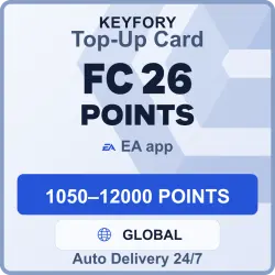 EA APP FC 26 1050-2800-5900-12000 POINTS GLOBAL