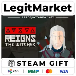 Reigns: The Witcher / Steam АВТО / МИР