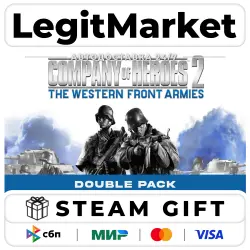 COH 2 - The Western Front Armies (Double Pack) - Multiplayer Standalone / Steam АВТО / РУ + МИР