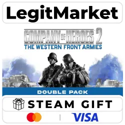 COH 2 - The Western Front Armies (Double Pack) - Multiplayer Standalo / Steam AUTO / RU + MIR