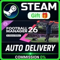 Football Manager 26 In-Game Editor STEAM PC GIFT