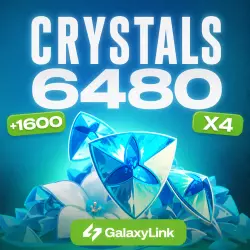 24/7 | AUTO | Genshin Impact 6480 + 1600 x4 Crystals