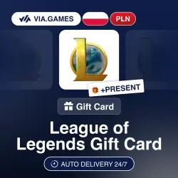 Gift Card League of Legends 40-80 PLN POLAND + GIFT