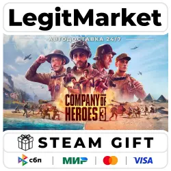 Company of Heroes 3 / Steam АВТО / РУ + МИР