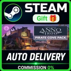 Anno 1800 - Pirate Cove Pack STEAM PC GIFT AUTO DELIVERY