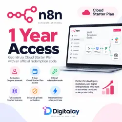 n8n.io Cloud Starter – 1 Year Redeem Code