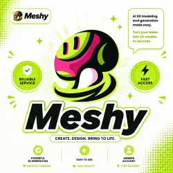 Meshy Ai Pro/Studio 1Month Subscription To Your Account