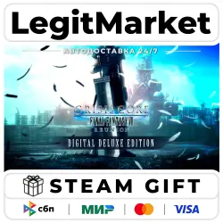 CRISIS CORE –FINAL FANTASY VII– REUNION DELUXE EDITION / Steam АВТО / РУ + МИР