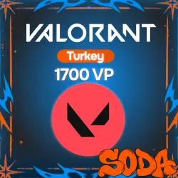 VALORANT 1700 VP TURKEY KEY 24/7 AUTO