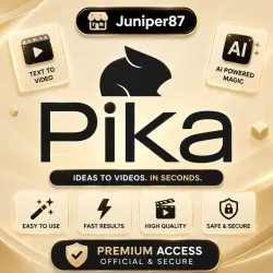 Pika Ai Pro+2300 credits 1 month subscription