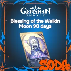 Blessing of the welkin Moon 90 days | Genshin Impact | By ID