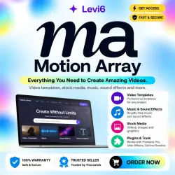 Motion Array | Al Voiceover subscription 1MONTH