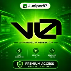 V0 Vercel + $20 Premium Subscription 1 Month