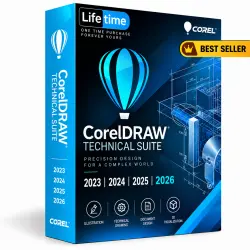 CorelDRAW Technical Suite 2023–2026 – Lifetime License | GLOBAL