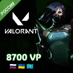 Valorant Gift Code 8700 VP - Russia