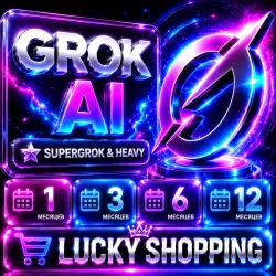 Grok AI (xAI) | SuperGrok  и Heavy | На 1/3/6/12 месяцев