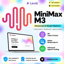 MINIMAX API Platform Plus/Max Subscription 1month