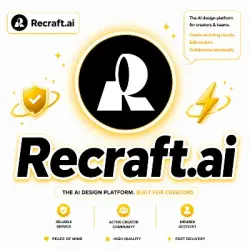 Recraft.AI PRO Plan SUBSCRIPTION - 1 MONTH