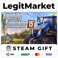 Farming Simulator 15 / Steam АВТО / РУ + МИР