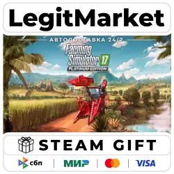 Farming Simulator 17 Platinum Edition / Steam АВТО / РУ + МИР