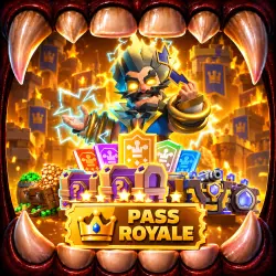 NEW PASS ROYALE - CLASH ROYALE - ALL REGIONS