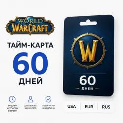 WoW Time Map - World of Warcraft 60 days CIS / Europe / USA regions