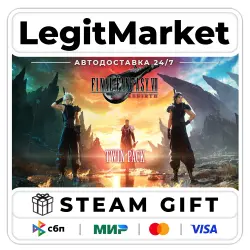 FINAL FANTASY VII REMAKE & REBIRTH Twin Pack / Steam AUTO / WORLD