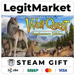 WolfQuest: Anniversary Edition / Steam АВТО / РУ + МИР